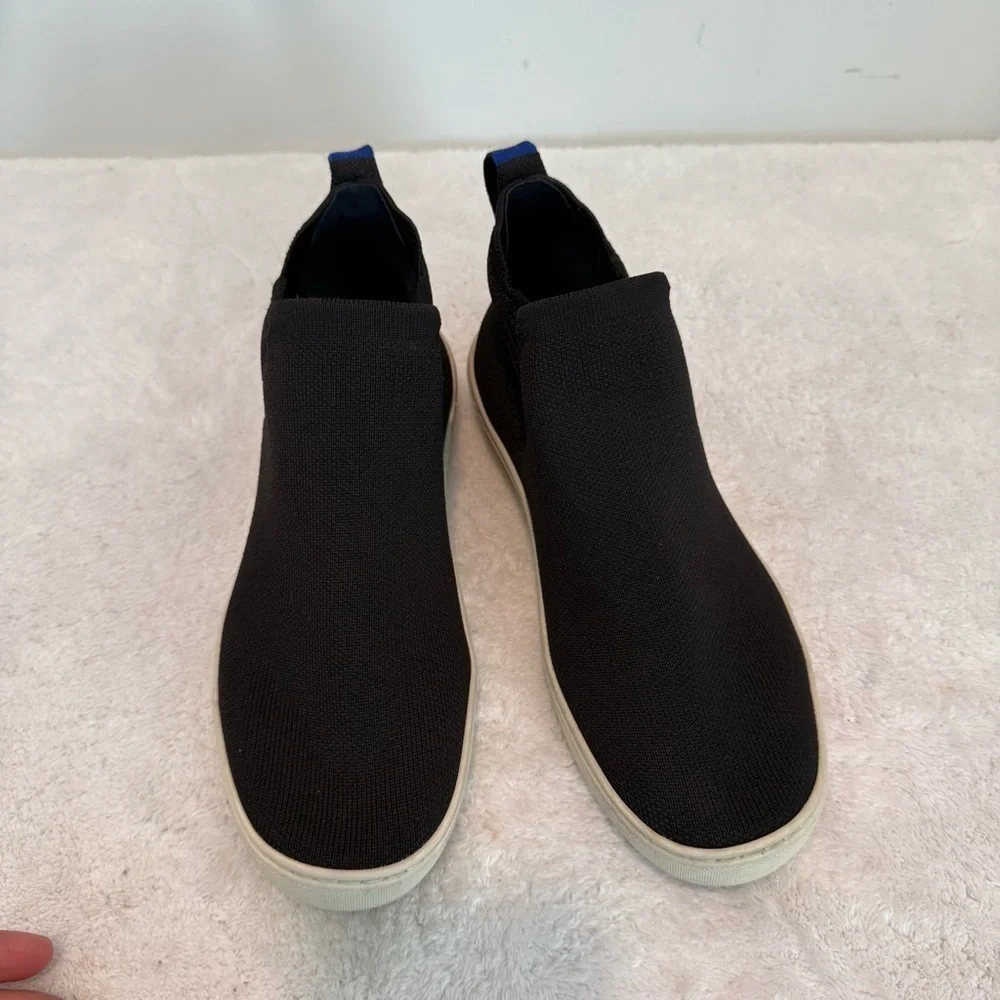 Rothy's CHELSEA Black Ankle Boot Sz M8